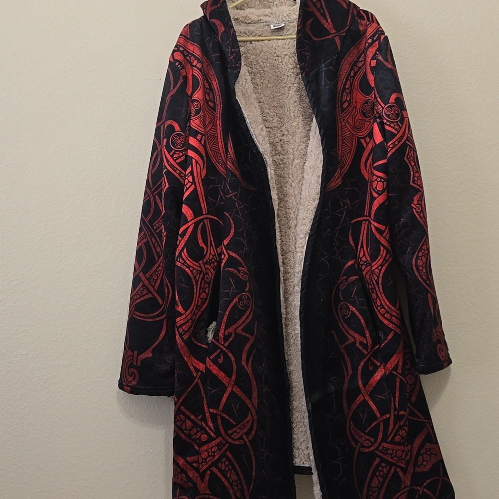 Luna fide Sherpa,‎ Hooded  Robe 3X